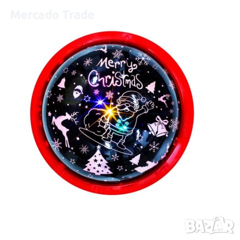 Коледен прожектор Mercado Trade, За стая, LED светлини, Коледа, снимка 3 - Декорация за дома - 42812816
