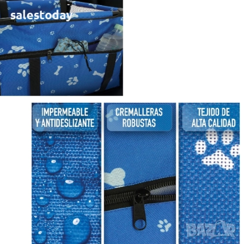 Седалка за кола за кучета, Кош за домашни любимци за автомобил, Столче за кола, снимка 12 - Аксесоари и консумативи - 51533151