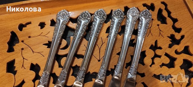 Трапезни ножове с орнаменти , снимка 1