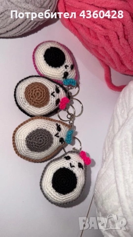 Плетени ключодържатели, снимка 3 - Плюшени играчки - 54006660