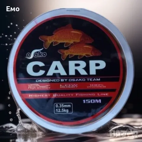 Рибарска корда - Osako Carp 150м 12.5кг, снимка 4 - Екипировка - 48384209