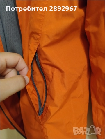 Червено яке Crane размер L, снимка 4 - Якета - 51838934