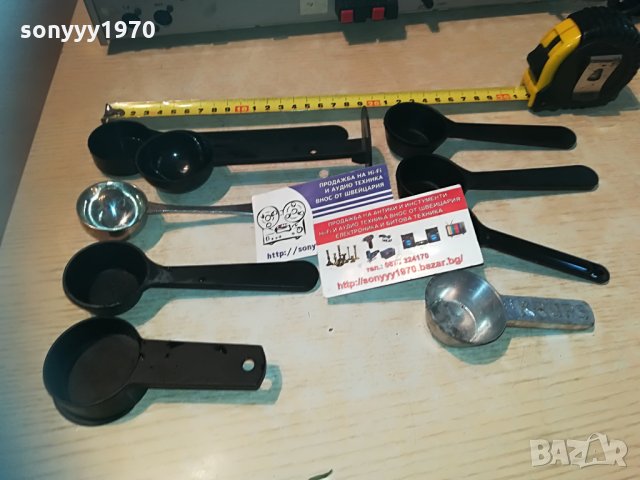 мерителни лъжички за кафемашини