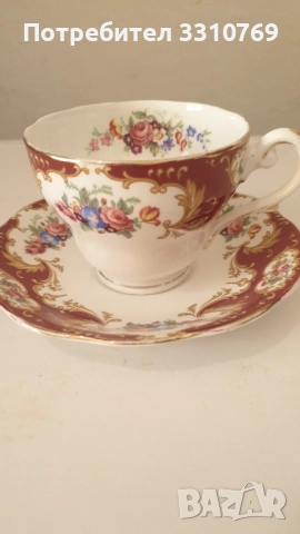 Луксозен английски порцеланов сет., снимка 1