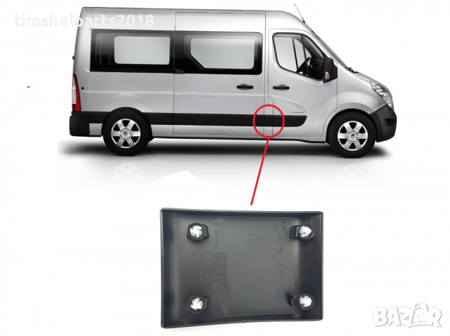 Лайсна Лява/Дясна за колонка Renault Master 3 Opel Movano Nissan NV 400 след 2010, снимка 3 - Части - 36510033