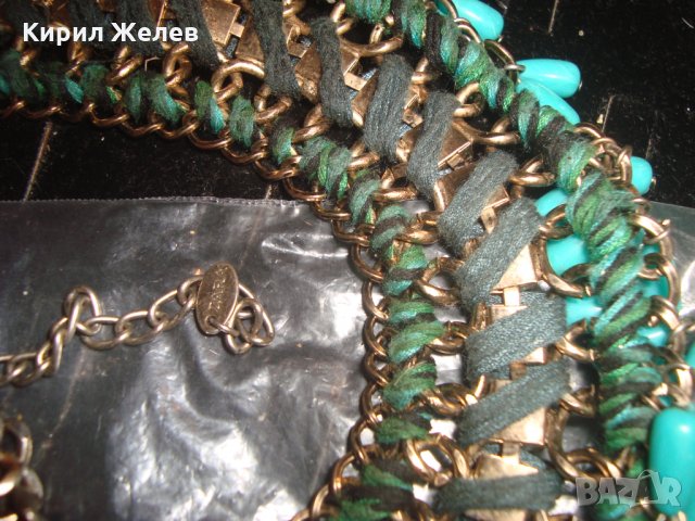 ZARA МАРКОВА РАЗКОШНА ОГЪРЛИЦА ЗАРА РЪЧНА ИЗРАБОТКА 16900, снимка 13 - Колиета, медальони, синджири - 30711760