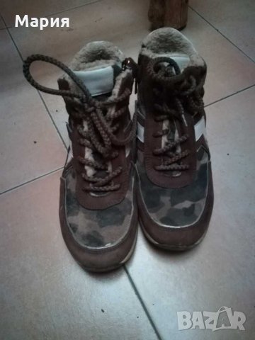 Намалявам на изгодна цена! Боти, кецове от естествена кожа и хъстар номер 33