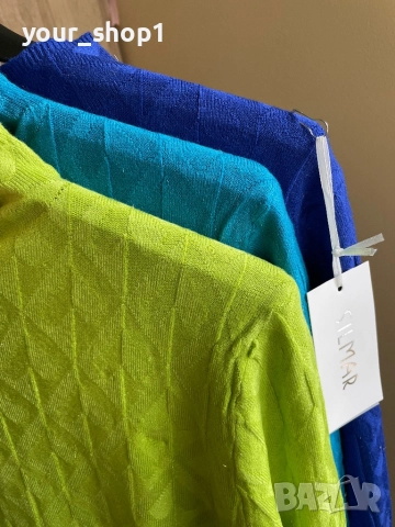 8 цвята дамска блуза с дълъг  ръкав  полу поло, снимка 7 - Блузи с дълъг ръкав и пуловери - 51840222