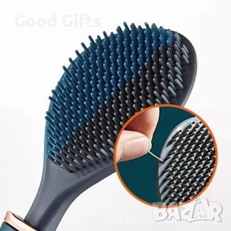 Силиконова четка за почистване + Поставка, снимка 3 - Други - 38103044