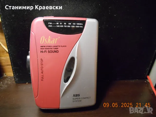 Oskar M-50A walkman combo tape / FM - vintage?, снимка 1