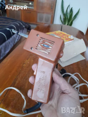 Стар индукционен поялник #22, снимка 5 - Антикварни и старинни предмети - 48720178