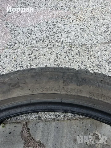 2 бр. Зимни гуми Bridgestone Blizzak 245/40 R21 – DOT 2023 / Дълбок грайфер!, снимка 3 - Гуми и джанти - 55993423