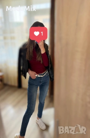 💙 Тъмносини дънки по тялото – стил и удобство в едно 💙