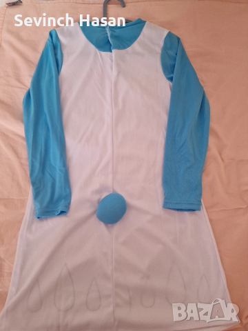 Детски костюм/ рокля,перука, шапка/ на Смърфиета- 6-7 години, снимка 4 - Други - 52207180