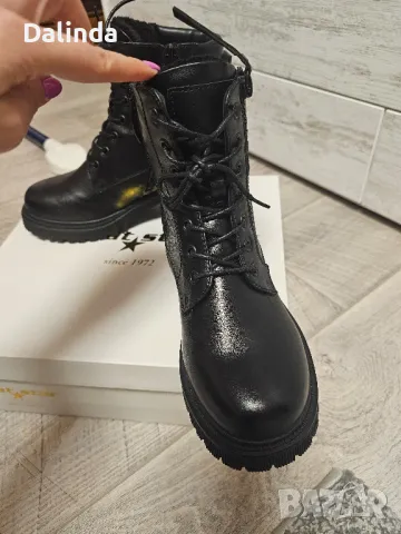 Дамски зимни боти, тип кубинки, снимка 7 - Дамски боти - 48145163