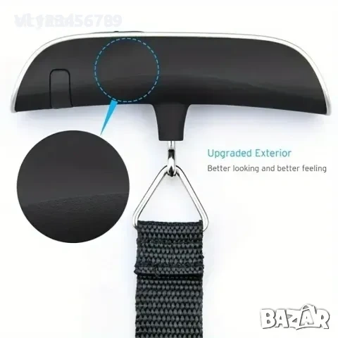 Ръчен кантар/везна за багаж с LCD дисплей, до 50 кг​ , снимка 4 - Други стоки за дома - 53969048