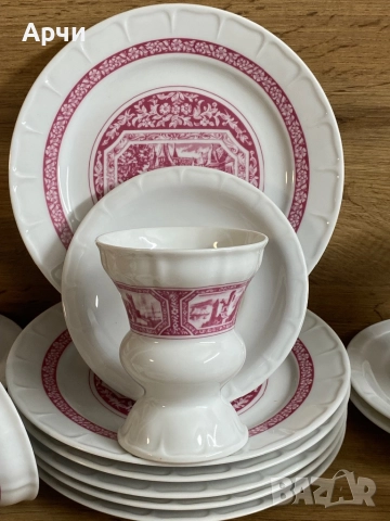 Немски порцеланов сервиз -HEINRICH, снимка 3 - Сервизи - 52506125