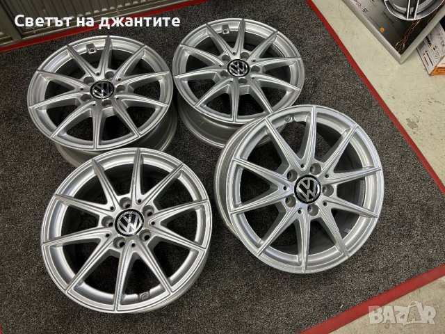 Джанти 16 Цола 5х112 VW Golf Touaran Caddy , снимка 3 - Гуми и джанти - 39825439