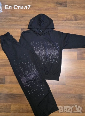 📌#Дамски #Комплект с #Камъчета С М Л размер 28 евро ЕКОНТ, снимка 11 - Спортни екипи - 53144939
