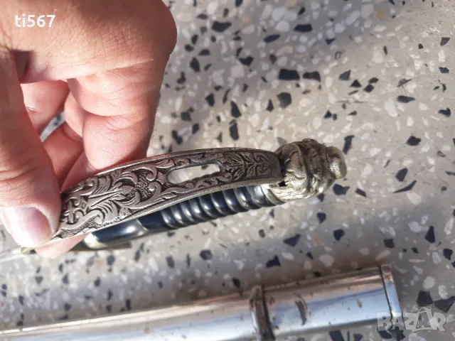 Сръбска сабя Solingen , снимка 7 - Антикварни и старинни предмети - 49771129