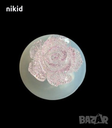 нежна розичка силиконов молд декорация украса фондан торта мъфини смола, снимка 2 - Форми - 30733752