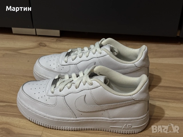 Оригинални маратонки Nike Air Force 1 07 размер 38, снимка 3 - Маратонки - 54198218