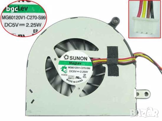 НОВ Вентилатор за Lenovo G400 G405 G500 G505 G510 G410 G490 G500A MG60120V1-C270-S99 G490AT 050613A , снимка 2 - Части за лаптопи - 31865787