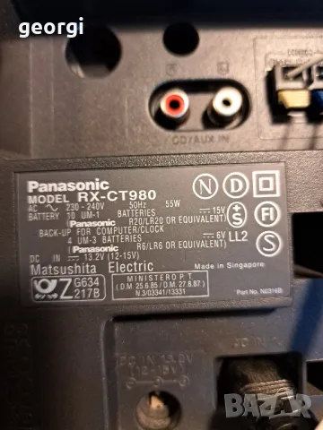 радио касетон Panasonic RX CT 980, снимка 6 - Радиокасетофони, транзистори - 47430262
