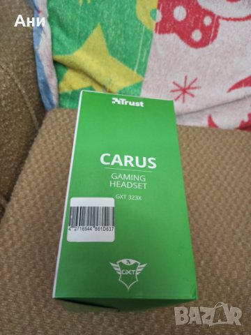 Геймърски слушалки Trust GXT 323 Carus НОВИ С ГАРАНЦИЯ, снимка 6 - Слушалки за компютър - 38640260