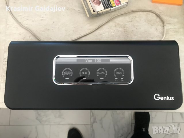 Вакуумна машина Genius Vac100, снимка 2 - Други - 42917467
