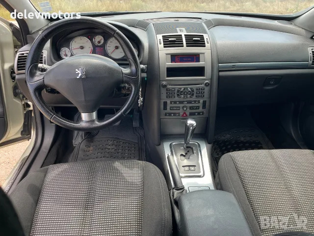 Peugeot 407 2.2i 163 кс., автоматик, 2007 г., евро 4 обслужена, поддържана редовно, много добро съст, снимка 10 - Автомобили и джипове - 56075260