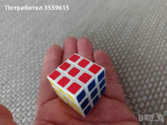 миниатюрно кубче на Рубик от Холандия