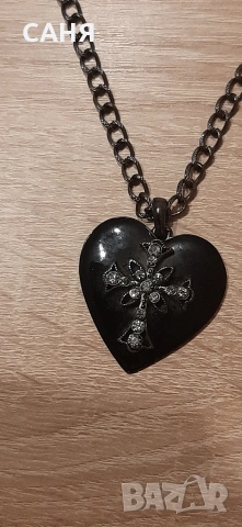 Подарък за Св Валентин-серце-колие,пръстен,обеци, снимка 13 - Колиета, медальони, синджири - 53147192
