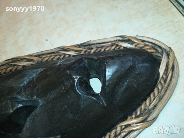 ДЪРВЕНА МАСКА ОТ ГЕРМАНИЯ 52Х22СМ 1702241734, снимка 14 - Антикварни и старинни предмети - 44340284