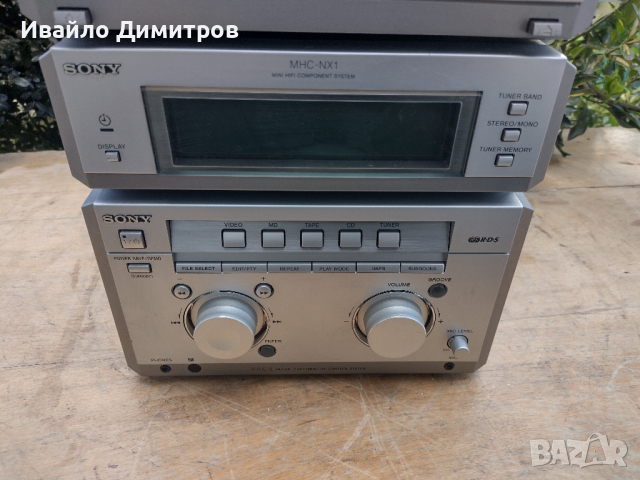 Sony MHC-NX1, снимка 6 - Ресийвъри, усилватели, смесителни пултове - 44818866