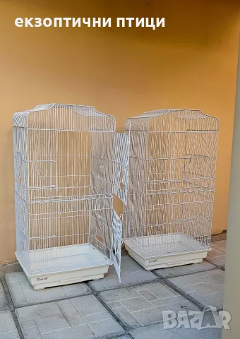 Продавам две клетки , снимка 2 - Папагали - 55777363