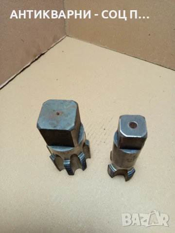 Комплект Стари Големи Стругарски Метчици., снимка 7 - Антикварни и старинни предмети - 50741325