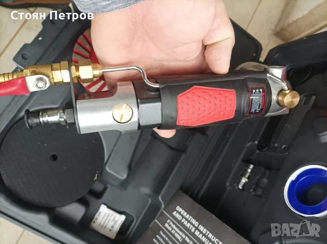 Пневматична шлайфмашина с вода за обработка на камък HBM 125 mm

, снимка 6 - Други инструменти - 49673119