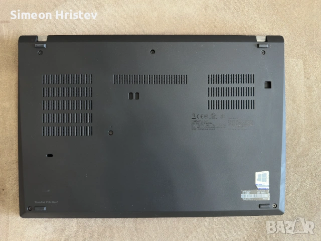 Lenovo ThinkPad P14s Gen 1 | i7-10610U | 32GB RAM | Quadro P520 | Обслужен, снимка 3 - Лаптопи за работа - 53900510