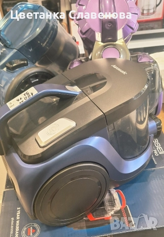 Прахосмукачка Hanseatic »HVBL8506BLMC« ,без торба« Циклонна 850 W, снимка 3 - Прахосмукачки - 52507514