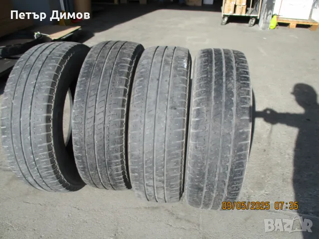 Продавам 2 броя зимни гуми Michlin с размери 215/70 R15, снимка 3 - Гуми и джанти - 50215392