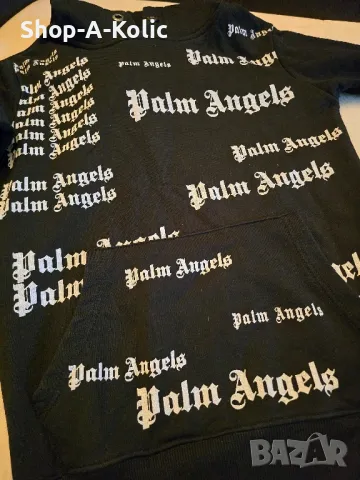 Original Grailed Palm Angels Ultra Logo-Print Over Hoodie, снимка 6 - Суичъри - 50355802