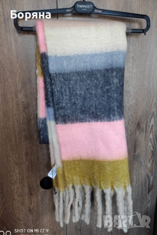 Only нов с етикет цветен зимен шал, снимка 6 - Шалове - 45695280