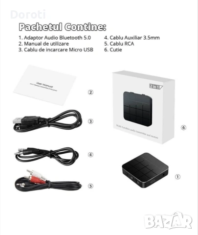 Адаптер Bluetooth 5.0 