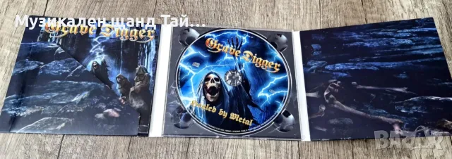 Компакт Дискове - Рок - Метъл: Grave Digger – Healed By Metal - CD Digipack, снимка 3 - CD дискове - 56095851