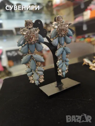 Големи обеци подходящи за повод, снимка 4 - Обеци - 49904427