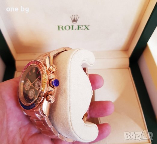 Rolex Daytona GOLD ROSE RAINBOW , снимка 2 - Мъжки - 40501582