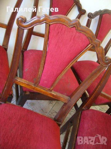 Старинни Трапезарни Столове -Два Комплекта, снимка 2 - Антикварни и старинни предмети - 51571705