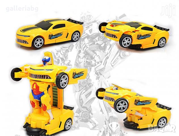 Играчка на робот & кола Chevrolet Camaro - Трансформърс 2в1 (Transformers), снимка 1 - Електрически играчки - 35166469