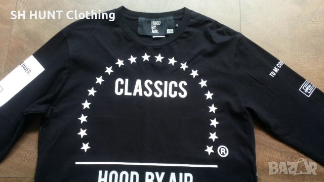 HOOD BY AIR Размер M мъжка блуза с дълъг ръкав 18-65, снимка 4 - Блузи - 53296439